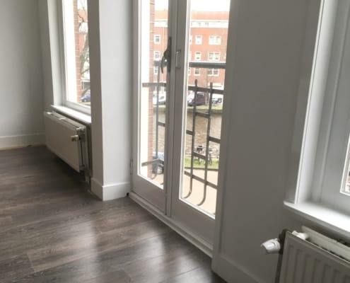 Schilderwerk appartement A'dam West