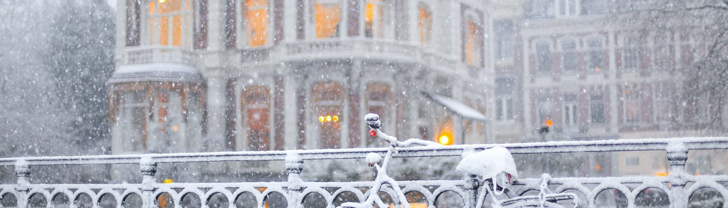 Winterschilder Amsterdam